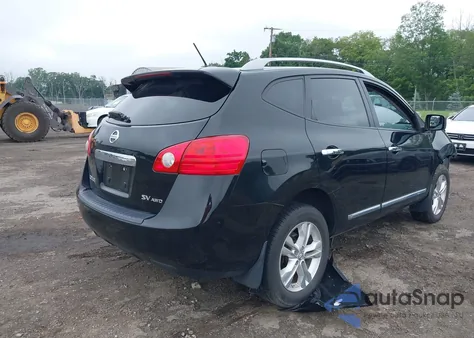 2013 Nissan Rogue Sv из США, поврежденный, VIN JN8AS5MV6DW651853